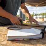 Hands tagging equipment for job costing